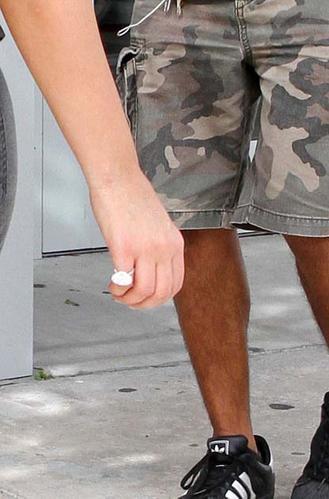 Kim Kardashian Wears Huge Diamond Ring On Pinky Finger