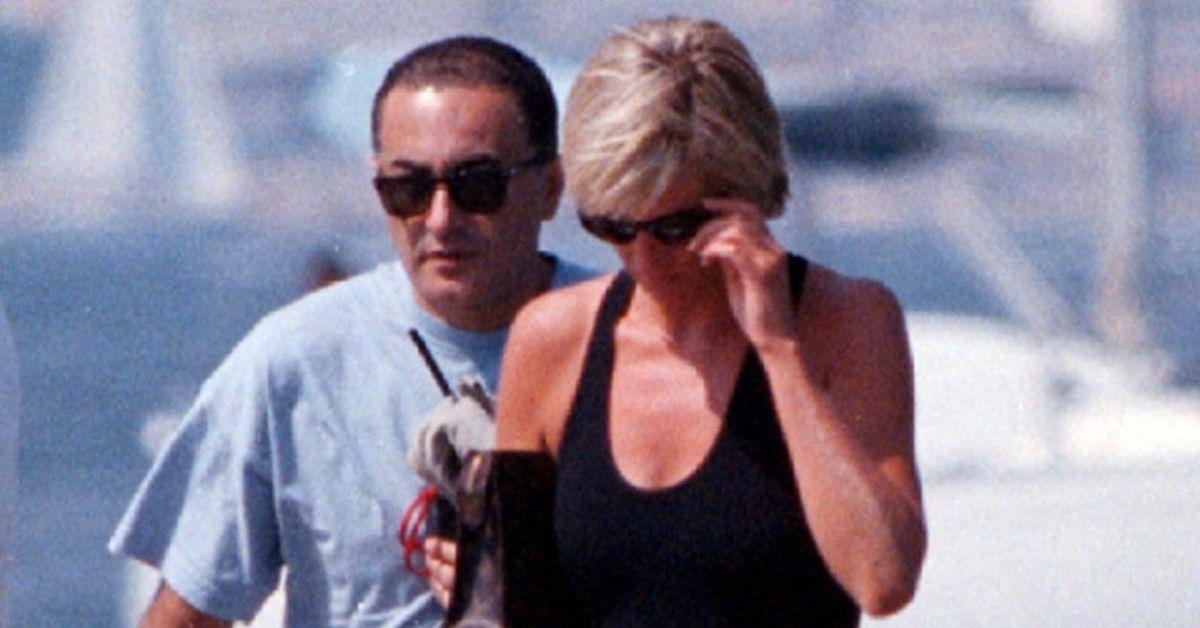 Picture of Princess Diana and Dodi Fayed