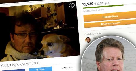 ryan oneal son griffith asking public fund dog surgery