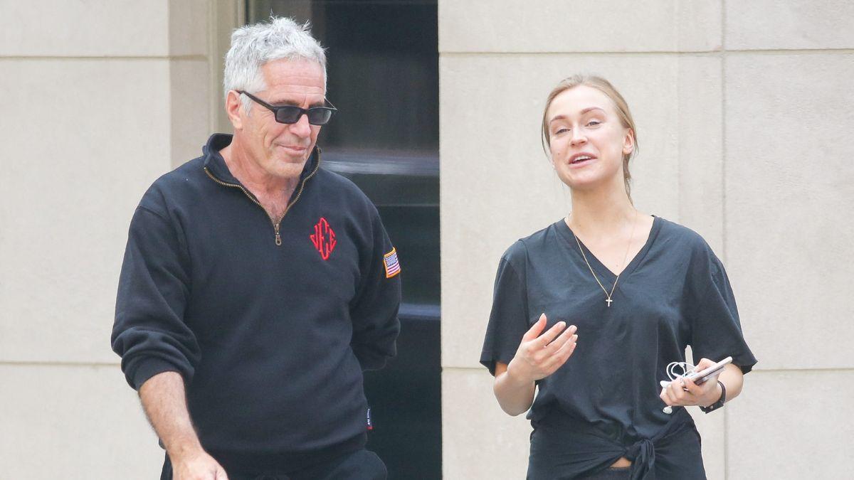 A photo of Jeffrey Epstein