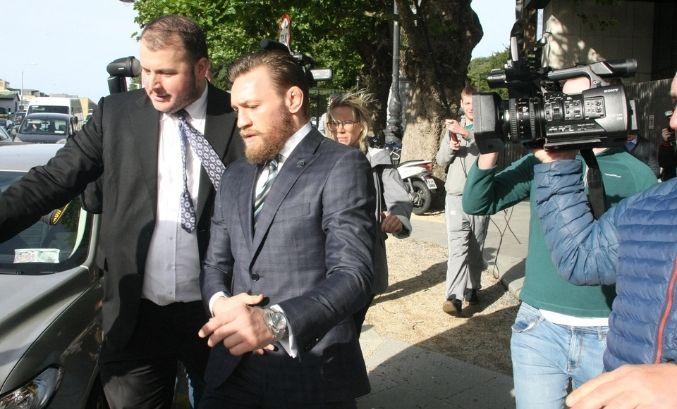 conor mcgregor accused of attempting to rape woman in vip bathroom