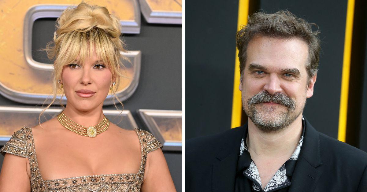 Photo of Millie Bobby Brown, David Harbour