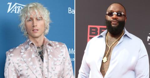 machine gun kelly rick ross company files police report underwearpp