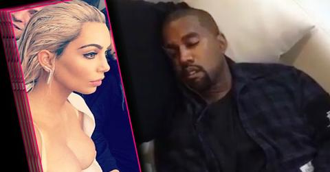 Kim Kardashian Bare Breast Photos -- Kanye West Bored