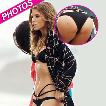 Jessica Lowndes Looks Hot in Thong Bikini