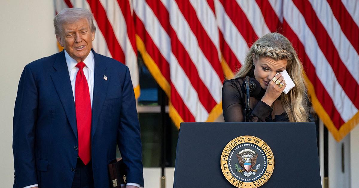 Photo of Donald Trump and Erika Kirk 