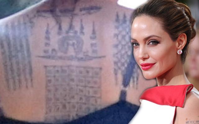 Angelina Jolie Brad Pitt Matching Tattoos Meaning