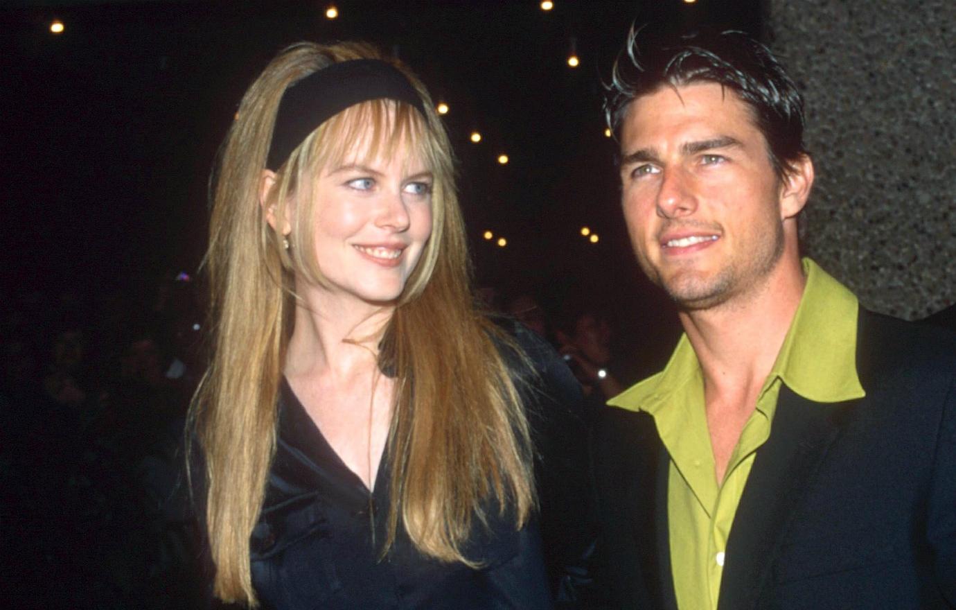 Nicole Kidman & Tom Cruise at the Australian premiere of "To Die For."