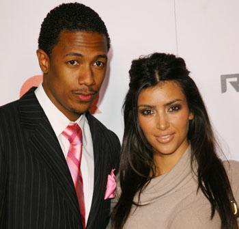 //nick cannon kim kardashian getty