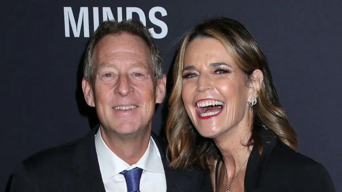 Photo of Savannah Guthrie, Michael Feldman