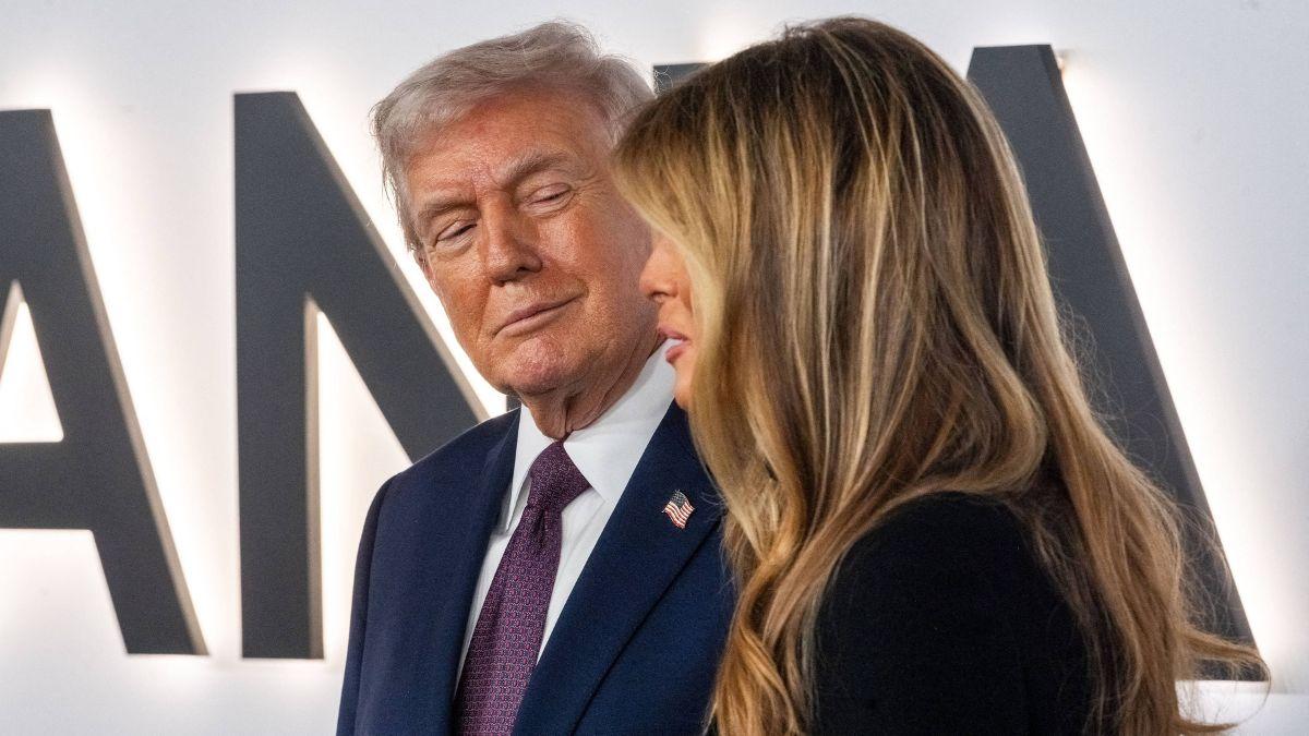 Photo of Donald and Melania Trump