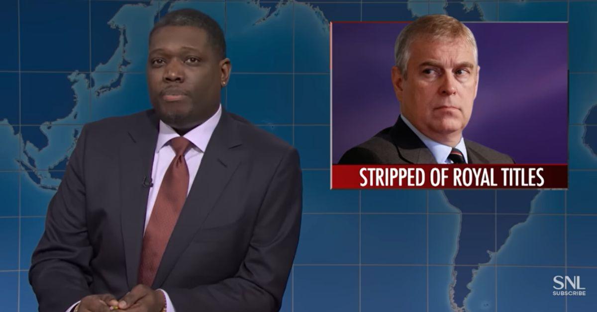 still from SNL Weekend Update