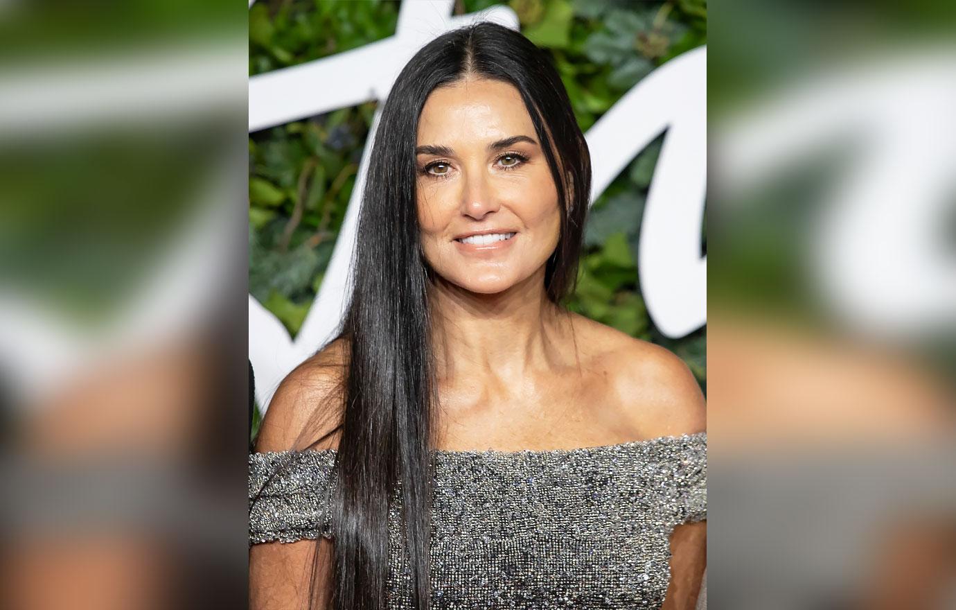 demi moore unrecognizable new face shocking photos r