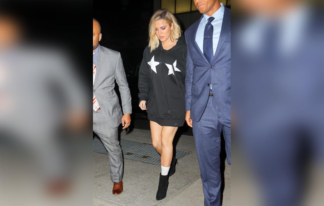 Khloe Kardashian Hides Baby Bump Boy