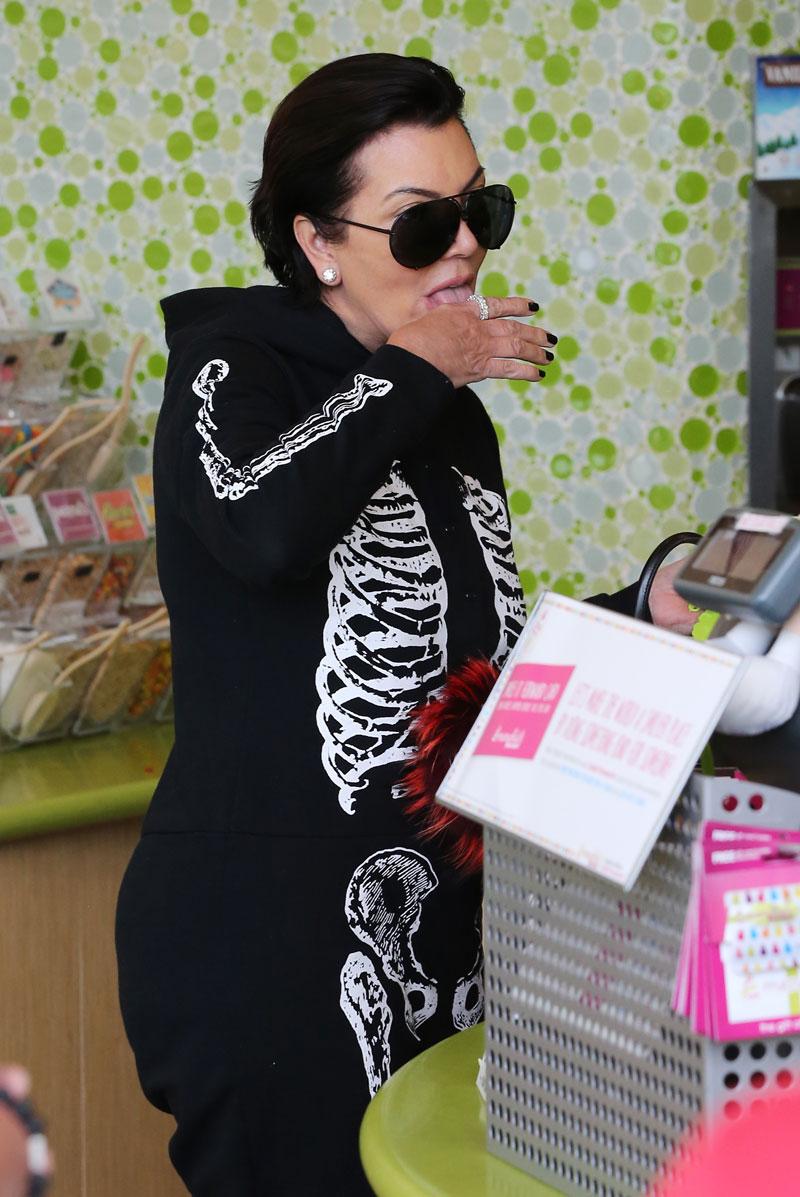 Kris Jenner Weight Gain Halloween Costume KUWTK Pics