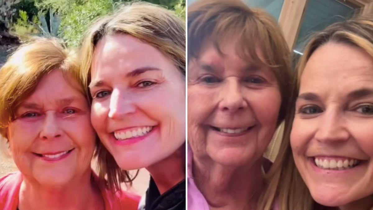 picture of Savannah Guthrie and Nancy Guthrie