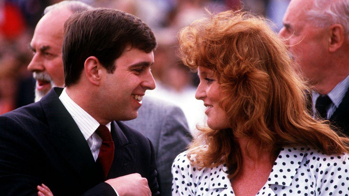 Photo of Andrew Windsor and Sarah Ferguson