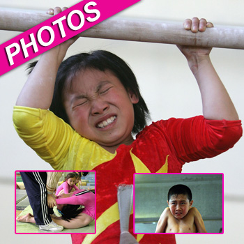 //chinese children training olympics