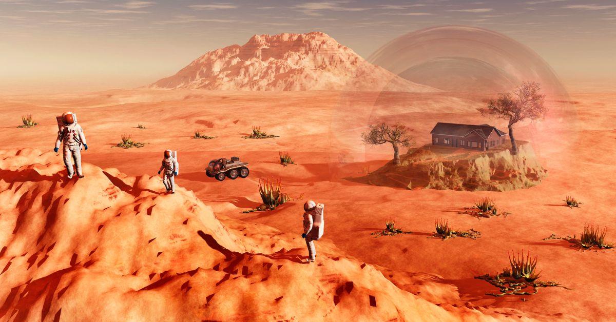 Photo of Mars