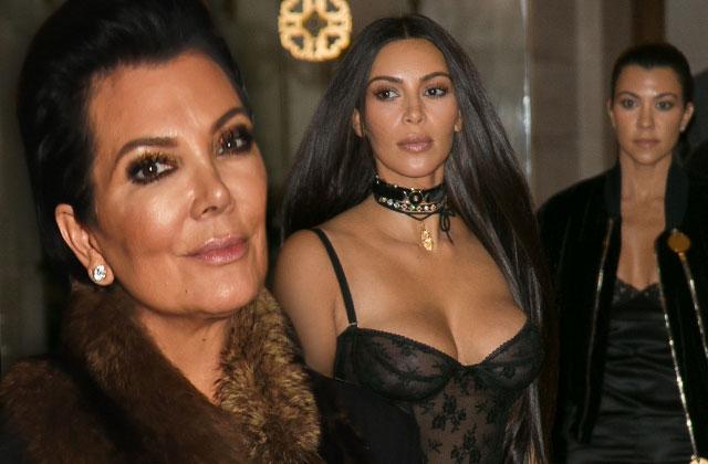 Kim Kardashian Paris Robbed Gunpoint Kris Jenner Security