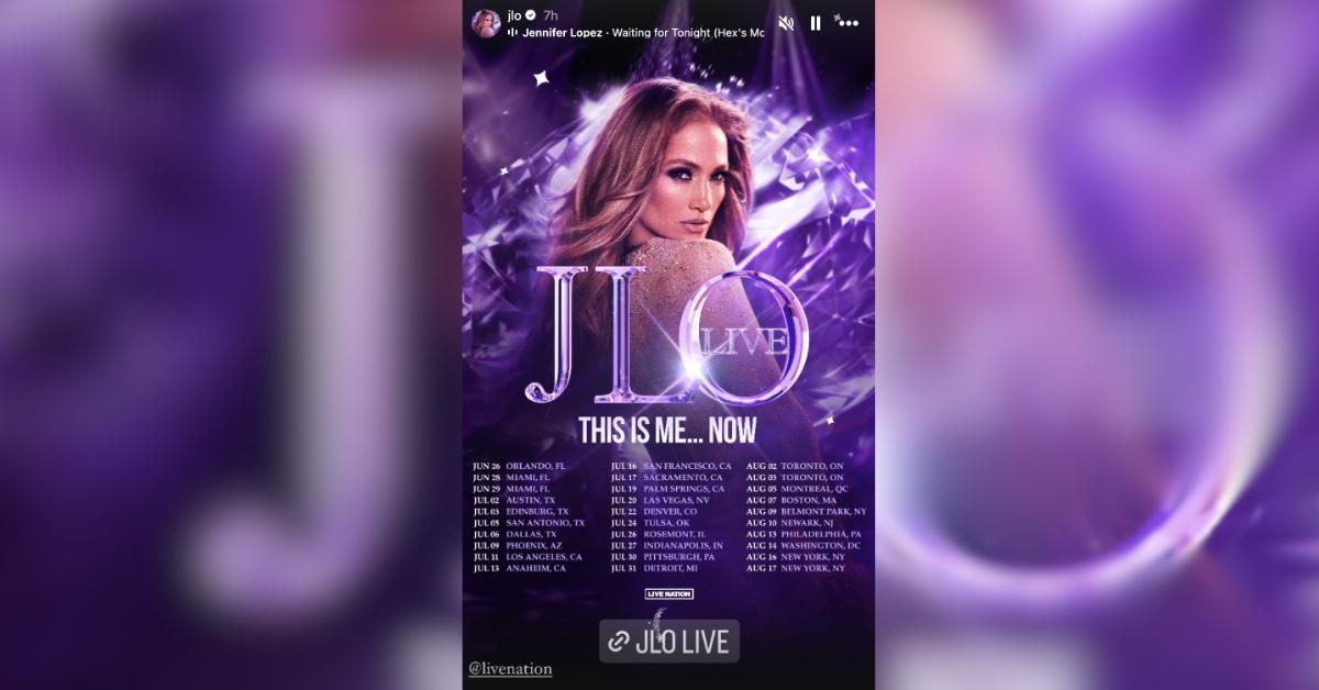 J Lo's Cancels Several 'This Is Me ... Now' Tour Shows Without Explanation