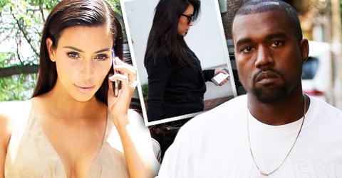 //kim secret cell phone kanye doesnt know