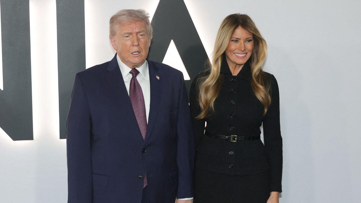 Photo of Donald and Melania Trump