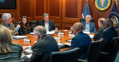 joe biden sleepwalking catastrophic war middle east iran attack israel