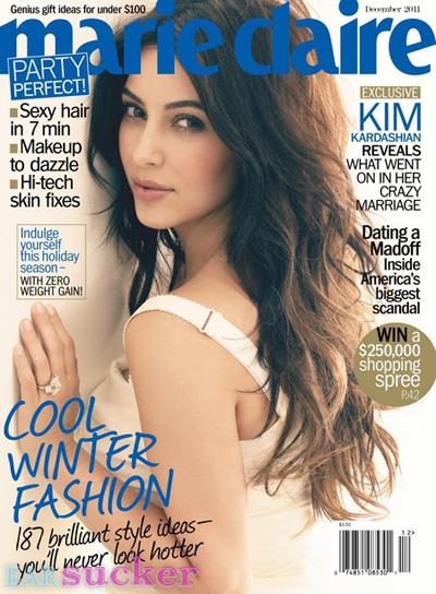 //kim kardashian marie claire marriage kris humphries