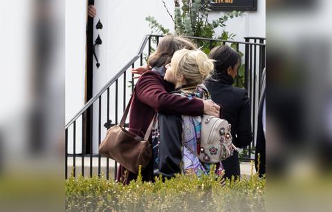 hayden panettiere arrives at her younger brother jansens celebration of life event