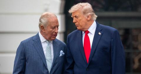 Photo of King Charles and Donald Trump