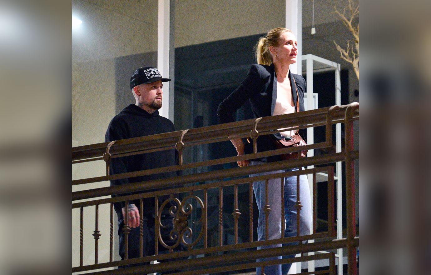 Cameron Diaz & Husband Benji Madden Hold Hands On Sushi Date