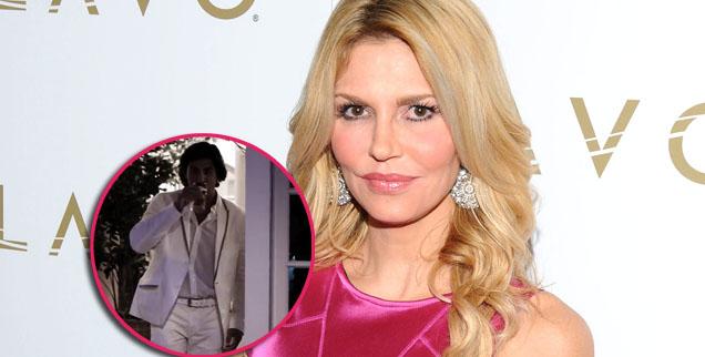 White Hot Drama! Brandi Glanville Found Naked In Bathroom At Kyle Richards White Party! Porn Pic Hd