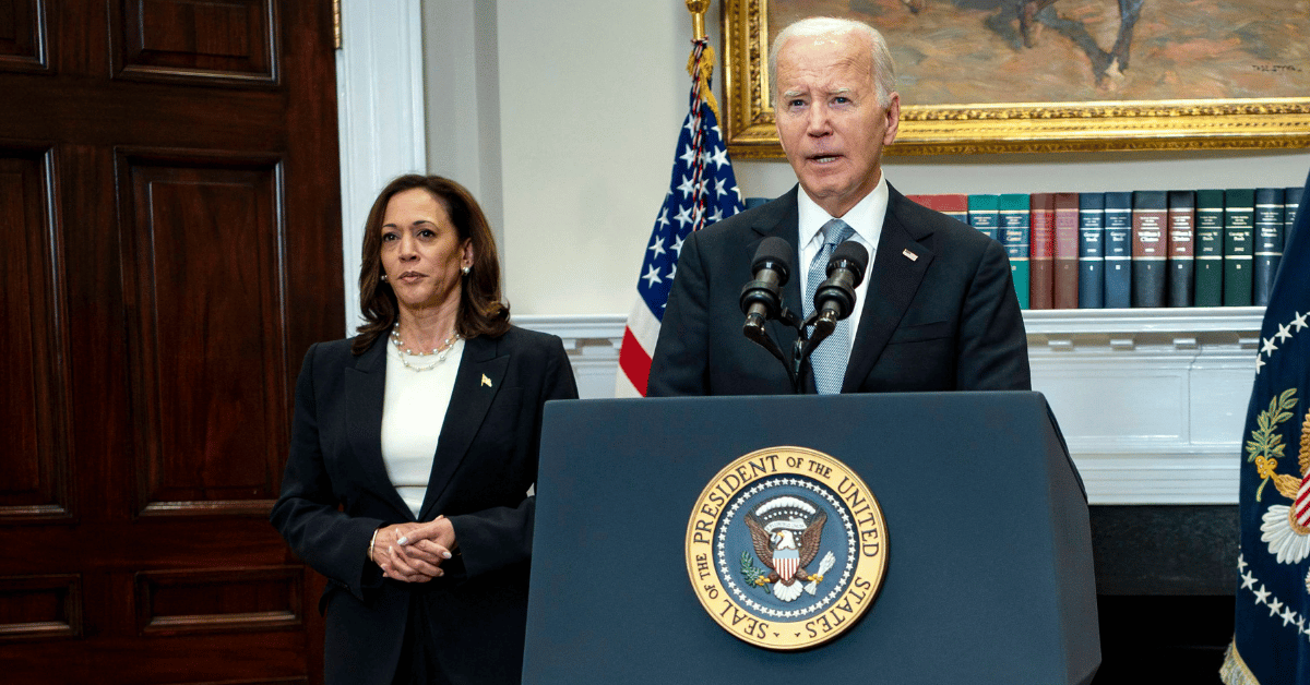 Photo of Joe Biden and Kamala Harris 