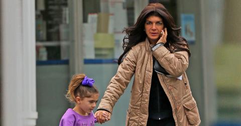 Teresa Giudice At Post Office Before Prison