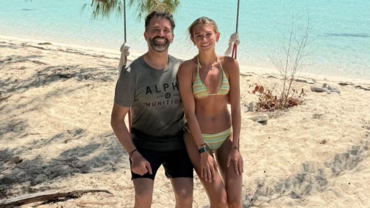 picture of Donald Trump Jr. and Kai Trump