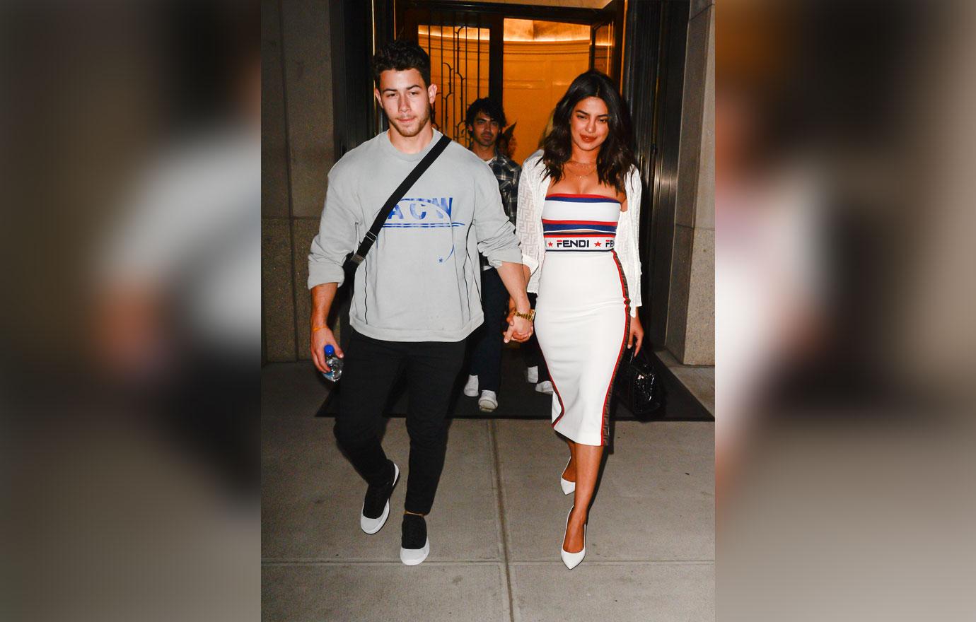 US Open Celebrities Priyanka Chopra Nick Jonas