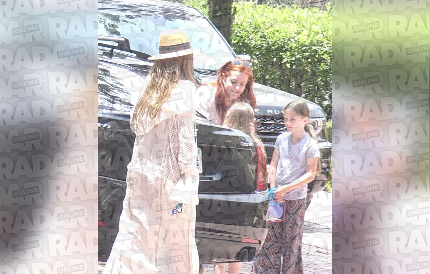 Lisa Marie Presley Divorce Kids First Sighting