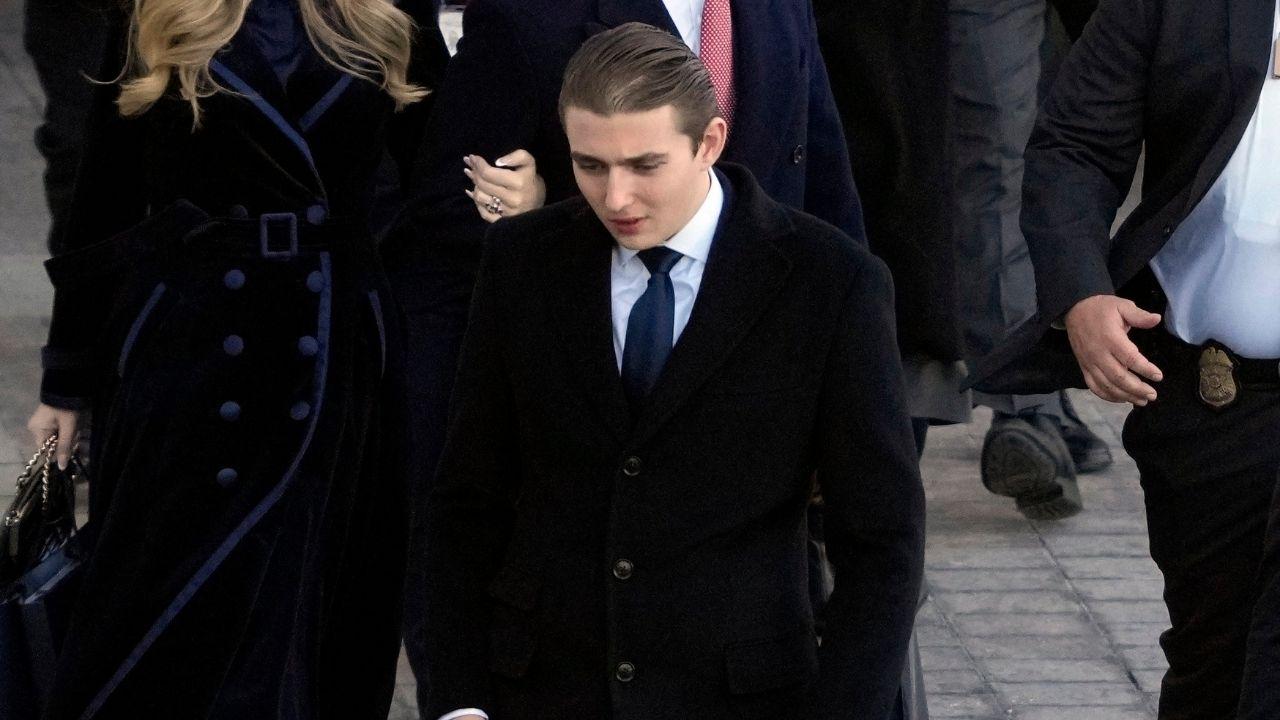 A photo of Barron Trump