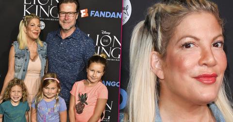 Tori Spelling And Dean McDermott Attend Red Carpet During Financial Hard Times