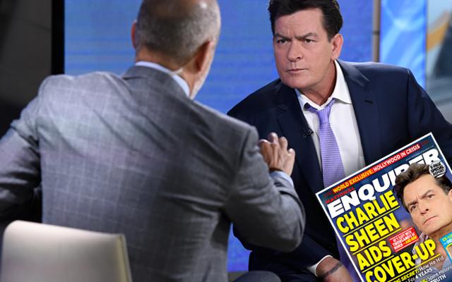 Charlie Sheen Today Interview Lies