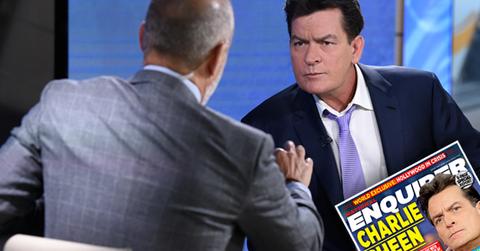 Charlie Sheen Today Interview Lies