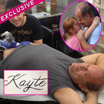 //kelsey grammer tattoo name kayte walsh