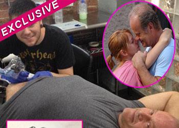 //kelsey grammer tattoo name kayte walsh