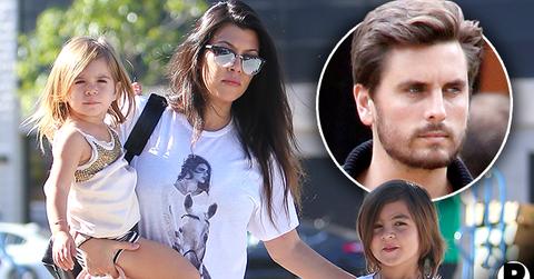 Kourtney Kardashian Scott Disick Overwhelmed Kids