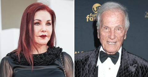 pat boone comforting priscilla presley