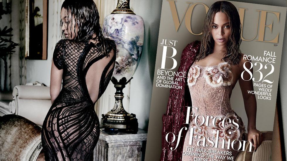 Sorry Kim Beyoncé Snags The Cover Of Vogues September Issue See The Steamy Spread 