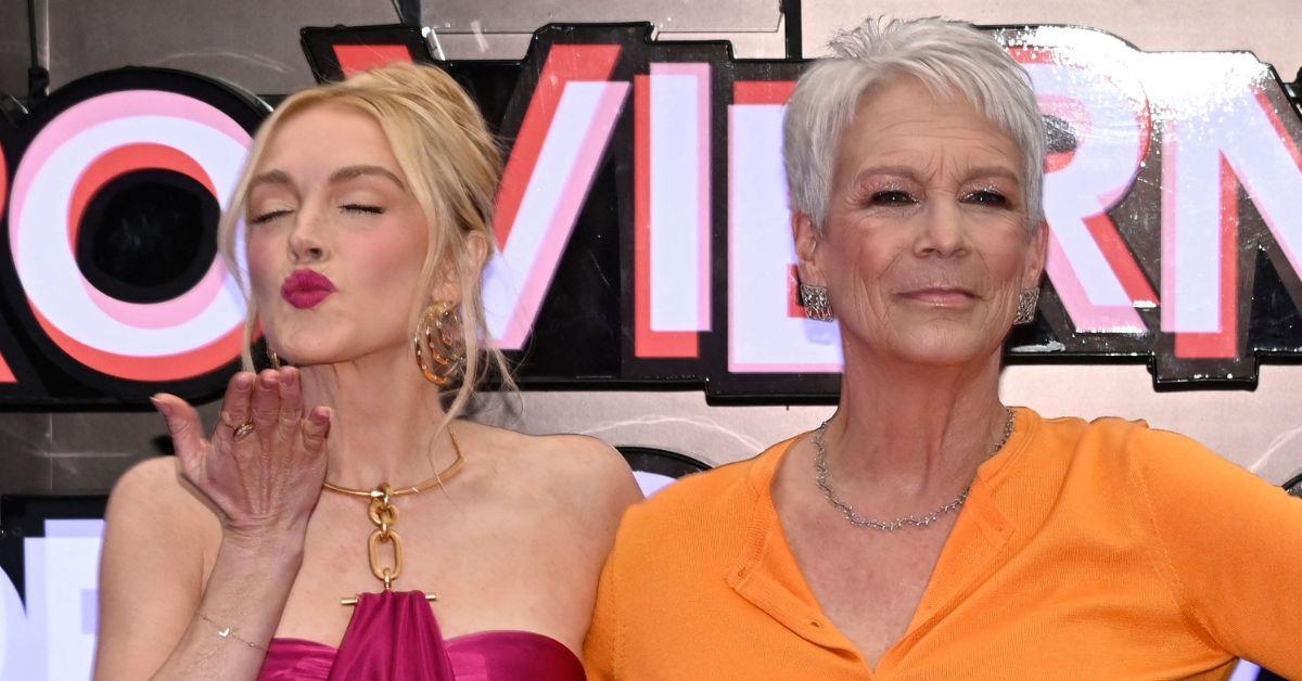 picture of Lindsay Lohan and Jamie Lee Curtis