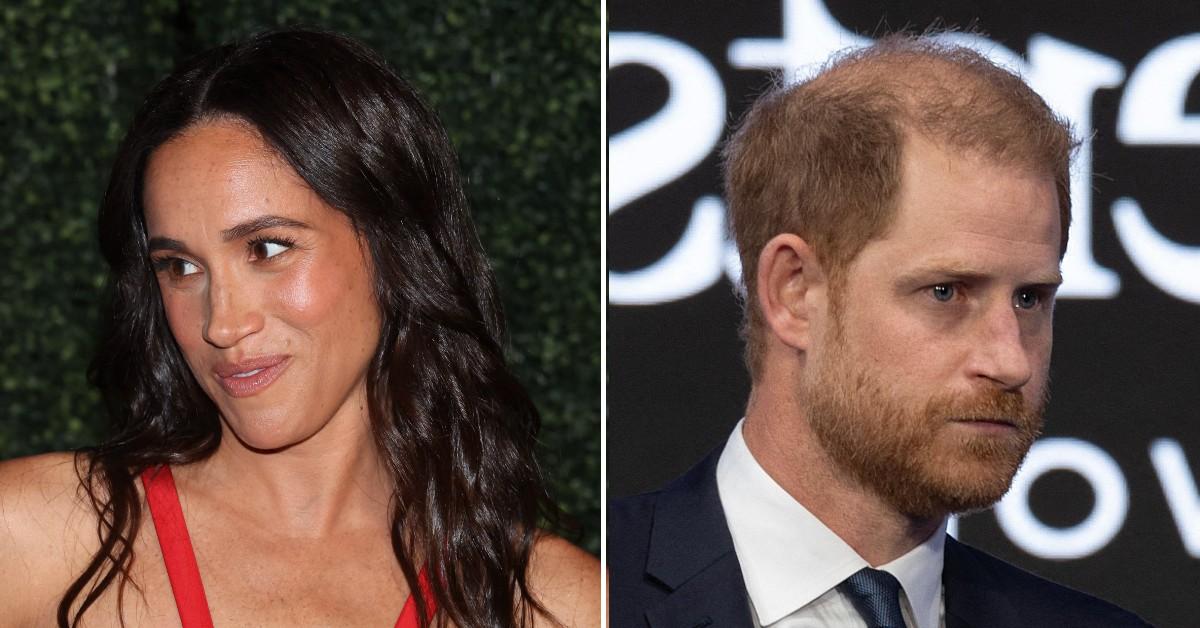 Split photo of Meghan Markle, Prince Harry