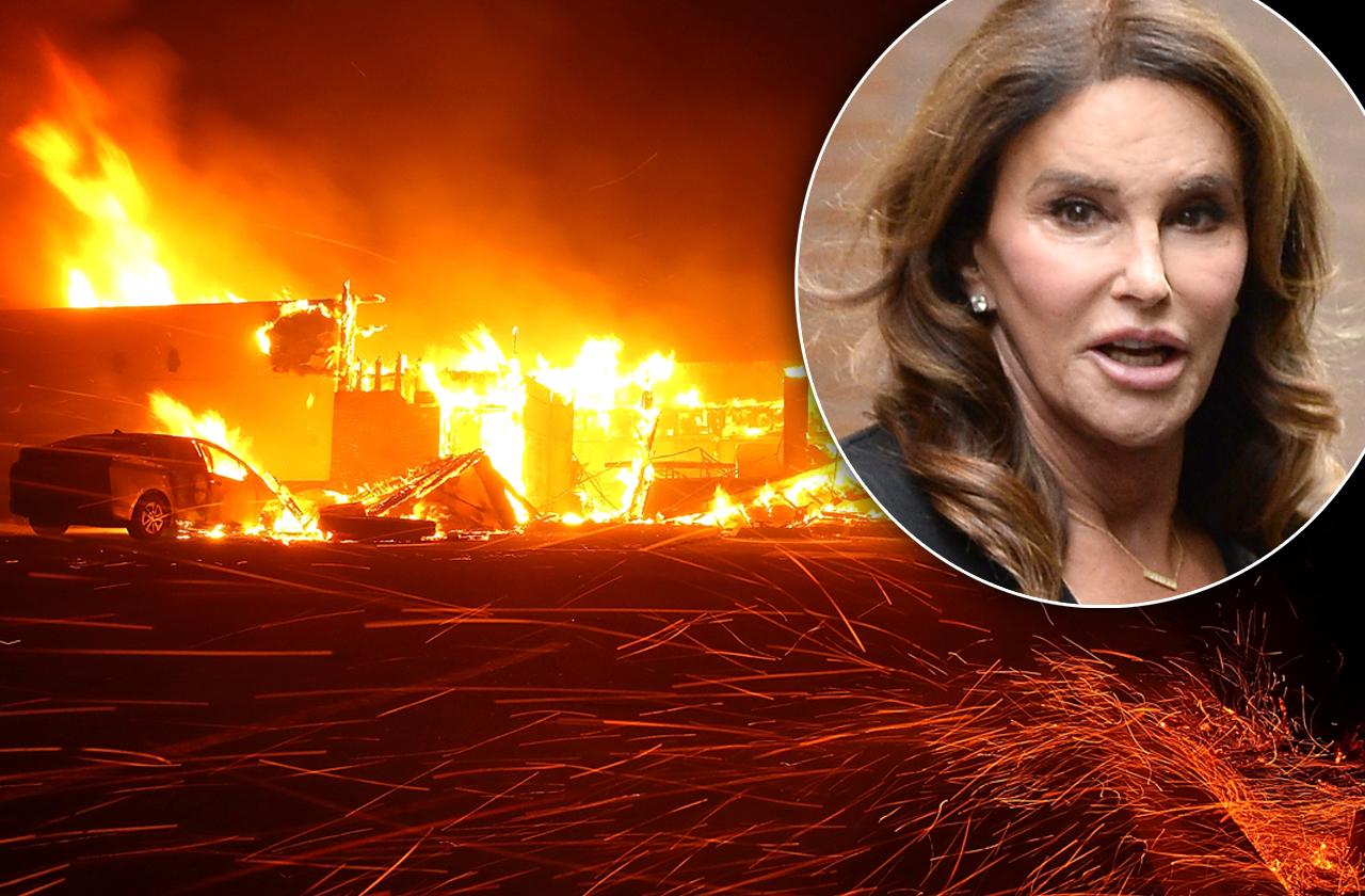 caitlyn jenner home destroyed aftermath shaken